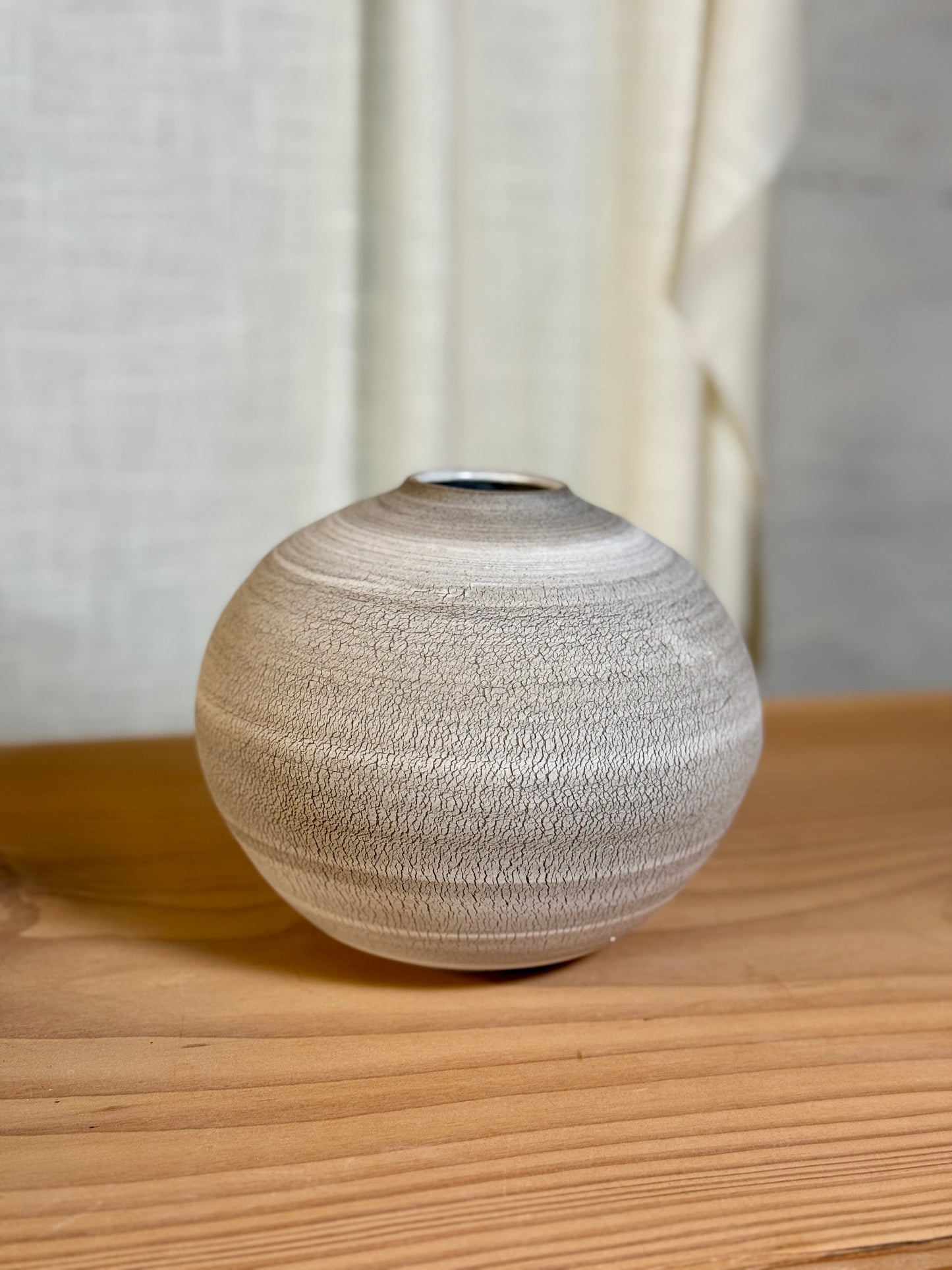 Unika krakellé vase
